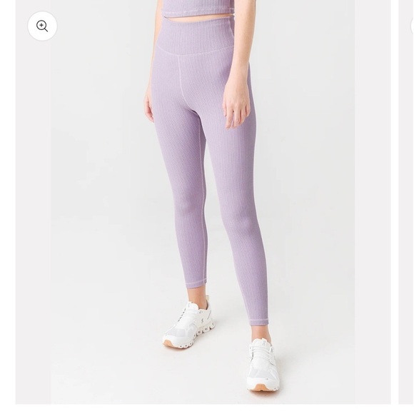 THE UPSIDE x Revolve Jacquard Dance Midi Pant lavender XS - Picture 1 of 10